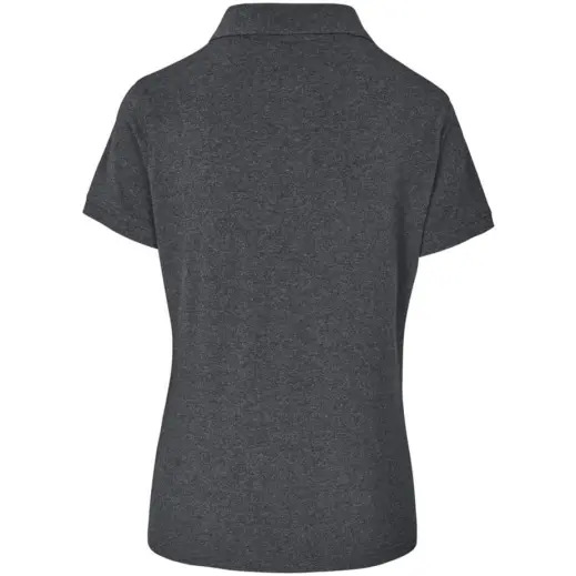 Ladies Houston Stretch Golf Shirt Charcoal Back